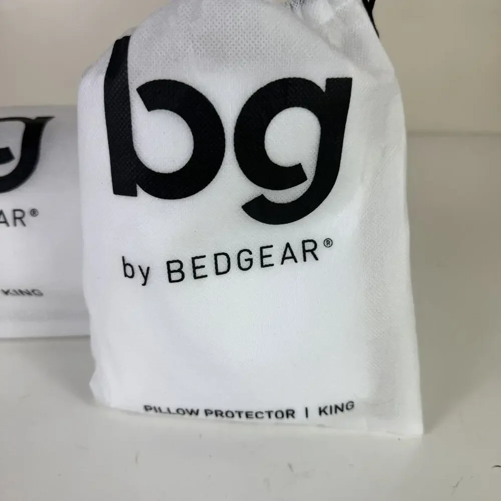 New BedGear King Size Bed Pillow Sealed BedGear Pillow Protector King Size